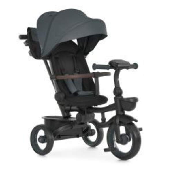 Велосипед MT 1038-1 Magnet Gray (1шт) 3 колеса EVA, поворотн, складний, батьківська ручка, багажник, (шт)