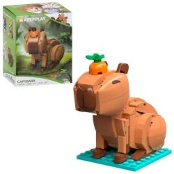 Конструктор K10511 (36шт) капібара, 10,4см, 197дет, в кор-ці, 9-12-8см (шт)