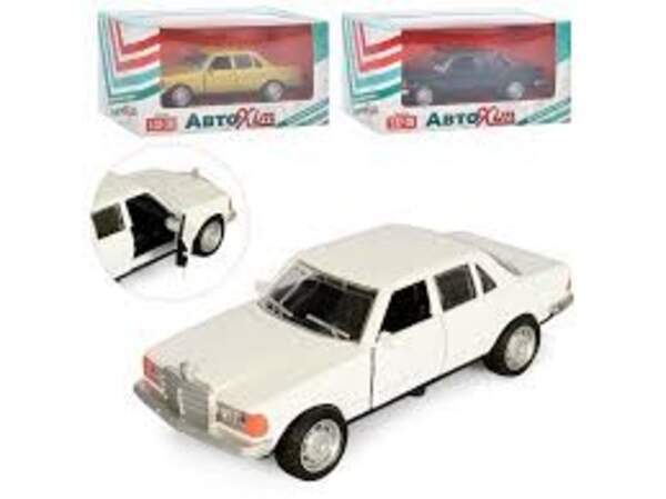 Машинка M 5656 (48шт) 1:32-38, метал, інерція, 12см, відчиняються двері, гумові колеса, 3 кольори, в (шт)