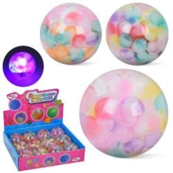 Стрибуни MS 4881 (120шт) водяні, світло, 5,5 см, бат(табл), 12шт в дисплеї, 23,5-17,5-5,5см (шт)