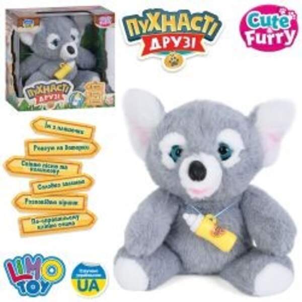 Тварина M 6216 I UA (16шт)  коала, 23-18-13см, сенсорна, клипає очима, спить, реагує на пляшечку, му (шт)