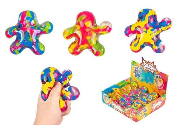 Антистрес YabbaDabba арт. YD2574 (72шт) 10см 12шт дисплей бокс 26х22х7 см (шт)