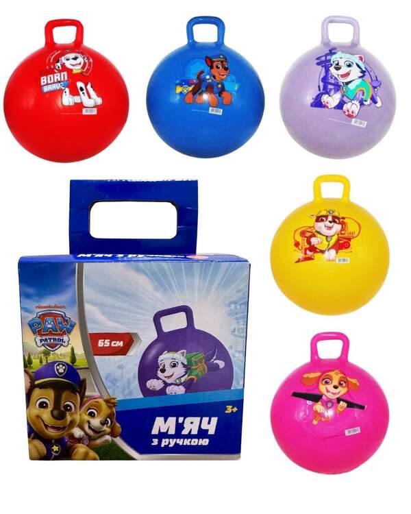 М'яч для фітнесу арт. PB2114 (40 шт) 65 см гирі у коробці 5 видів (шт)