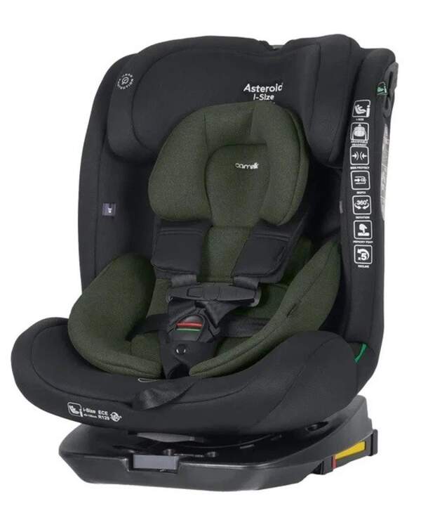 Автокрісло CARRELLO Asteroid i-Size CRL-17001 Hunter Green 40-150см ISOFIX, поворот /1/ (шт)
