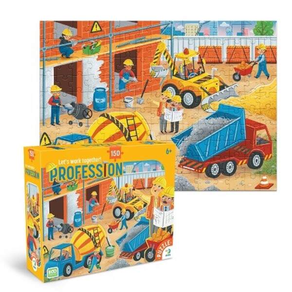 300703 Пазл «Професії. Будівельник» (шт)