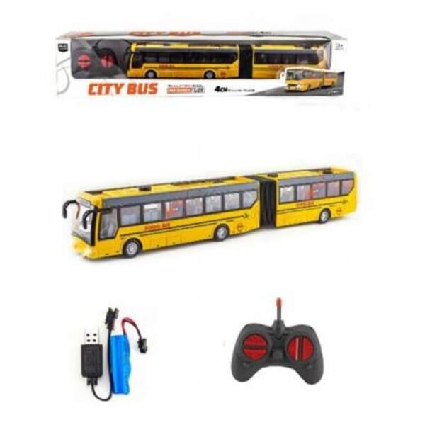 Автобус HT226 (12шт) р/к, акум, 36,5см, 1:32, світло, гумові колеса, USBзарядне, в кор-ці, 51-10-7,5 (шт)
