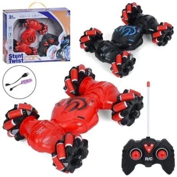 Машинка 789-704C (12шт) р/к, акум, 19см, колеса-ролики, 4х4, дрифт, USBзарядне, 2 кольори, в кор-ці, (шт)