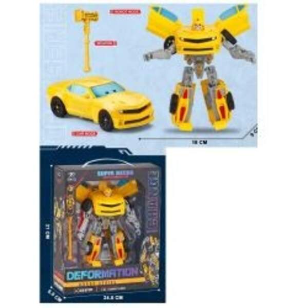 Трансформер 8816-59 (18шт) TF, робот 19см+машина, в кор-ці, 24,5-30,5-9,5см (шт)