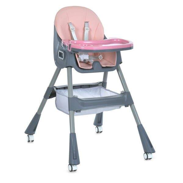 Стульчик M 5722 Pink (1шт) для годування, пластик, рожевий (шт)