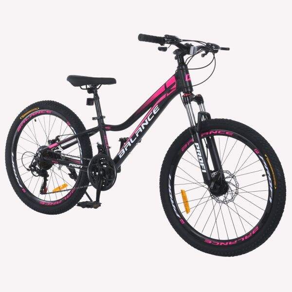 Велосипед PROFI BALANCE 24 д. BL-2405 (1шт) алюм.рама 11",SKD85%,SHIMANO 21SP,швидкознім.кол.,промпі (шт)