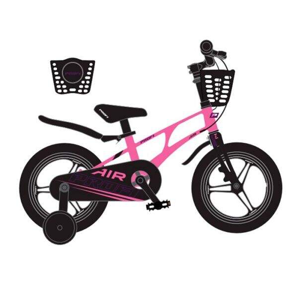 Велосипед дитячий PROF1 AIR PRO 18д. MB 181059 pink (1шт) SKD75,магнез.рама,вилка,обод,перед/зад.дис (шт)