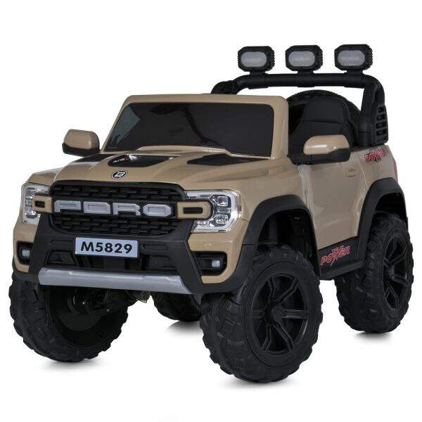 Джип M 5829EBLR-13 (1шт) 2,4G р/к, 1*12V9AH, 4*35W, MP3, SD, USB, BLUETOOTH, APP, EVA, шкіра, музика (шт)