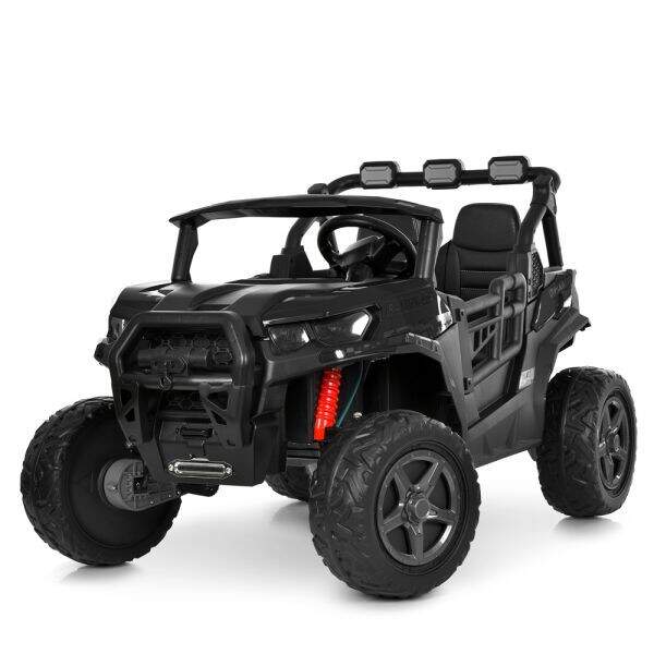 Джип M 6368EBLR-2(24V) (1шт) 2,4G р/к, 1*24V7AH, 4*200W, MP3, BLUETOOTH, EVA, музика, світло, шкіра, (шт)