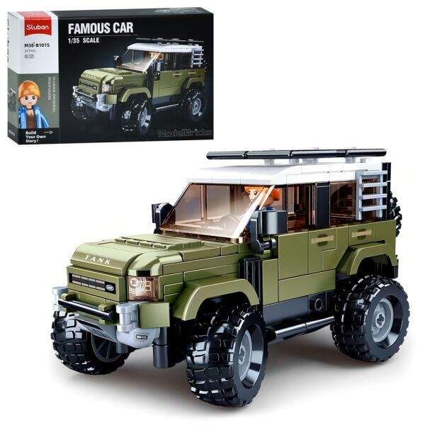 Конструктор SLUBAN M38-B1015 (24шт) джип, 1:35, фігурка, 317дет, в кор-ці, 30-19-7см (шт)