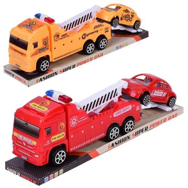 Евакуатор 2060-61 (36шт) інерція, 38см, машина 14см, 2 види, у слюді 40-13,5-9см (шт)