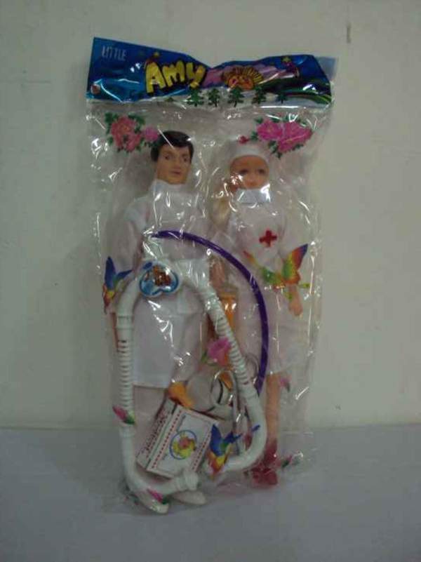 Сім'я Лікар 2208 (200шт) шприц, ножиці, в кульку, 27-15см (шт.)