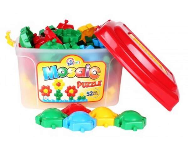 Іграшка мозаїка-пазли "Бджілка ТехноК" 3619 /8 шт (шт.)