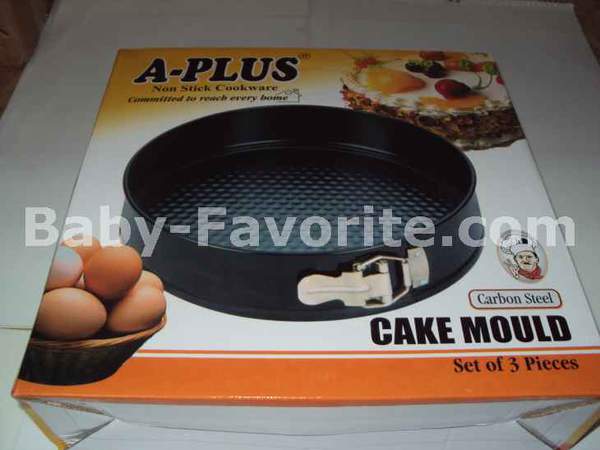 0037 Набір круглих розбірних форм для торта (3 шт) 0037 (шт.)