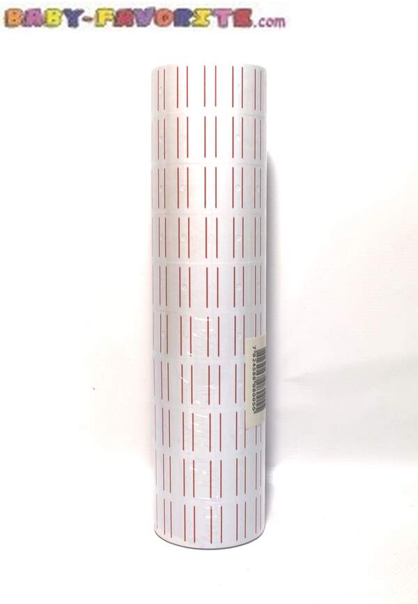 Цінник №SW-5 білий д/піст. 500шт 12*22мм. (500/10) (шт.)