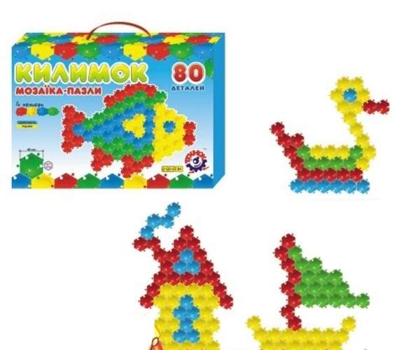 Іграшка мозаїка-пазли "Килимок ТехноК" 3626 /8 шт (шт.)