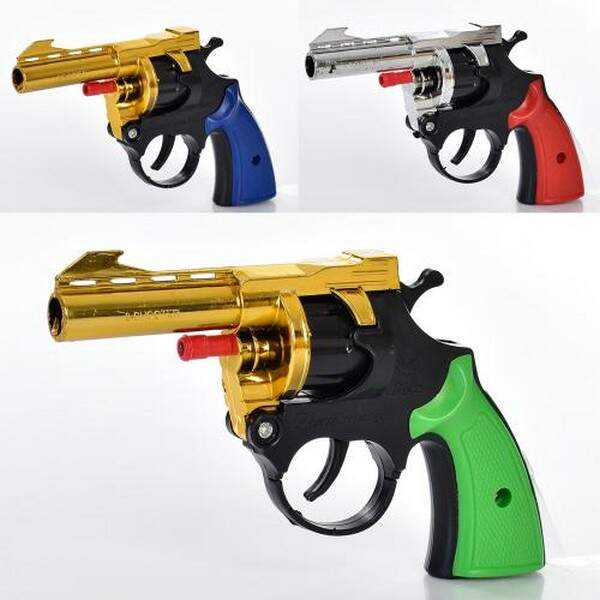 Пістолет A 2 (432шт) на пістонах, 3 кольори, у кульку, 12-10-2см (шт.)