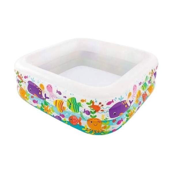 57471 басейн дитячий "Акваріум" 159*159*50см /3/ (шт.)