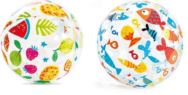 59040 Пляжний надувний м'яч 51см 3кол./36/ (шт.)