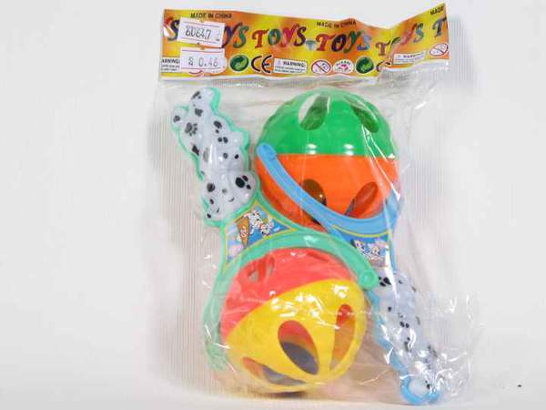 Брязкальце 2107 (324шт) 2 шт, у кульку, 16 см (шт.)