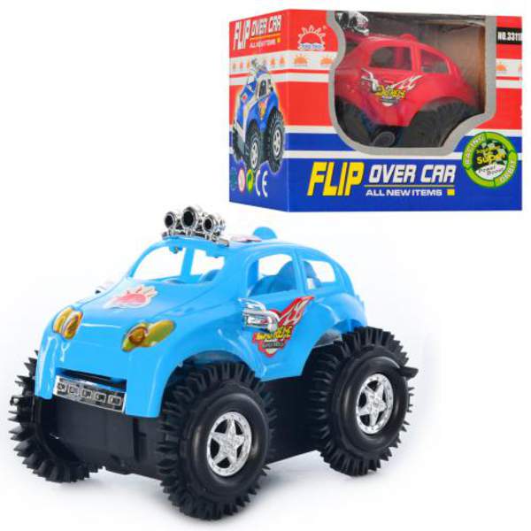 Машина трюкова (перекрут) 3311 J (192шт) 2 кольори, на бат-ці, у кор-ці, 12-9,5-9,5см (шт.)