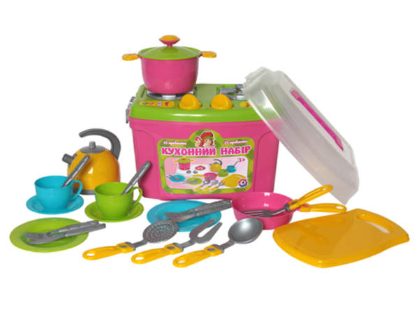 Іграшка "Кухонний набір 8 Технок"
 2407/8шт (шт.)