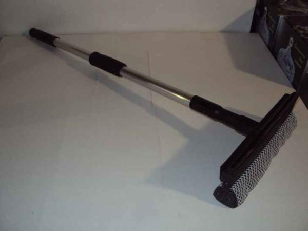 Швабра №31310 (№1313) із губкою пласт. для скла велика, розсувна (114*28*7см) (50) (шт.)