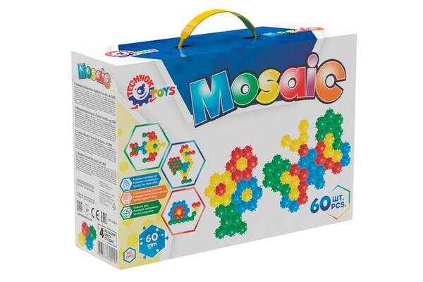 Іграшка пластм. "Мозаїка-пазли "Бджілка" (60 дет.) 2995 /5 шт (шт.)