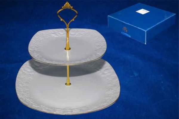 30848 Цукерниця 2ярусна Біла ніч 30848 (шт.)