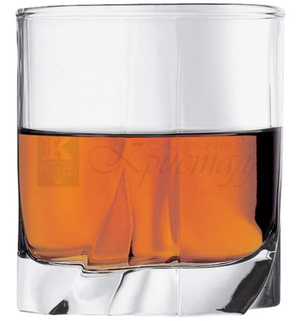 Луна склянка д/віскі v-368мл (под.уп.) н-р6шт 42348 (шт.)