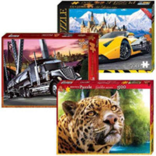 Пазли 500 ел. MIX (12) C500-MIX (шт.)