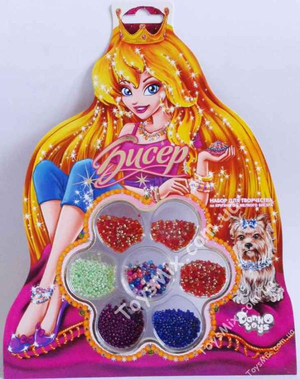 Набір для творчості "Бісер" малий (20) Б6-Б-1 (шт.)