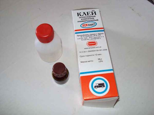 Клей епоксидний ЕДП м. Харків 75мл (30шт) арт.270 (шт.)