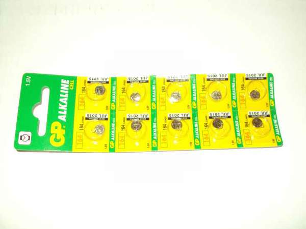 Годинникова  батарейка   GP  AG  1    164-U  /250 (шт.)