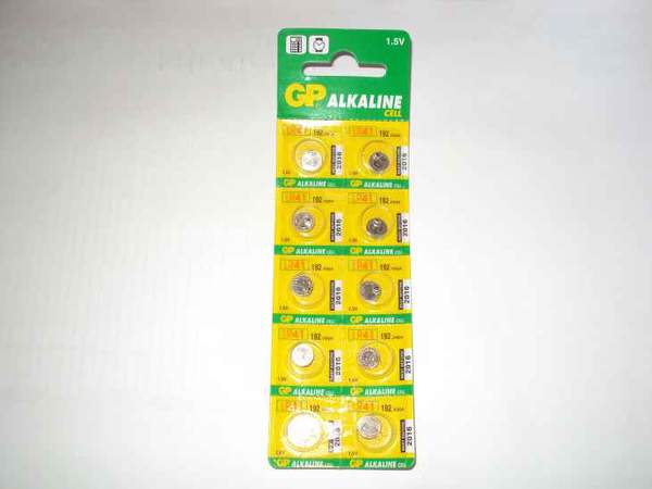 Годинникова батарейка   GP  AG  13   A76-U /250 (шт.)