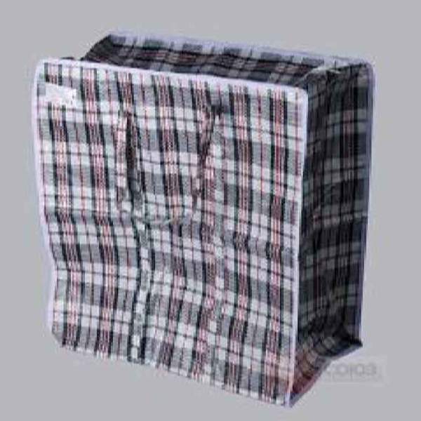 Господарська сумка клітинка 70х60 світла №6  (12шт/144шт) (шт.)