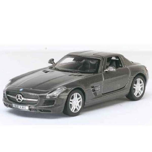 Модель легкова MERCEDES-BENZ SLS AMG 5'' KT5349W метал.інерц.відкр.дв.4кол.кор./96/ (шт.)