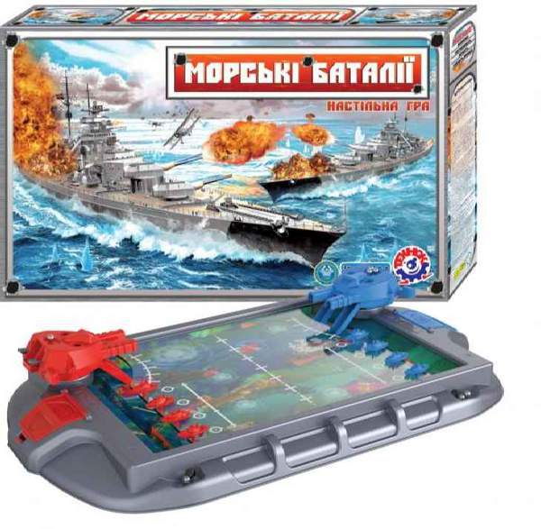 Настільна Гра "Морські Баталії Технок" 1110 /4 шт (шт.)