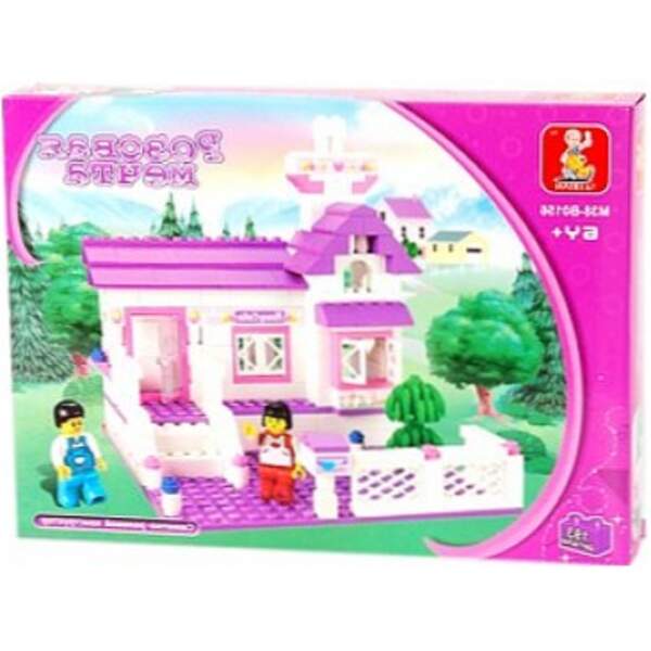 Конструктор SLUBAN M38-B0156 (32шт) заміський будинок, фігурки 2шт, 193 дет, в кор-ці, 33-24-5,5см (шт.)