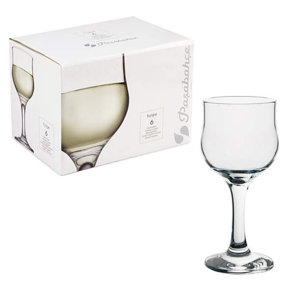 Туліп келих д/вина v-200мл (под.уп.) н-р6шт 44167 (шт.)