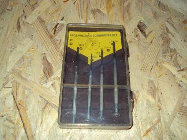 Набір №1500 викруток 6шт для годинника і мобіль.телеф. (240) (шт.)