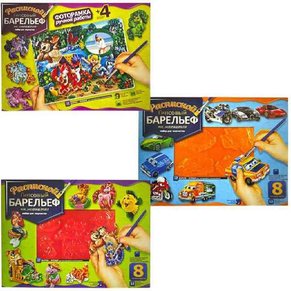 Набір для творчості "Барельеф" великий (10) РГБ-01,02,03,04...07,08 (шт.)