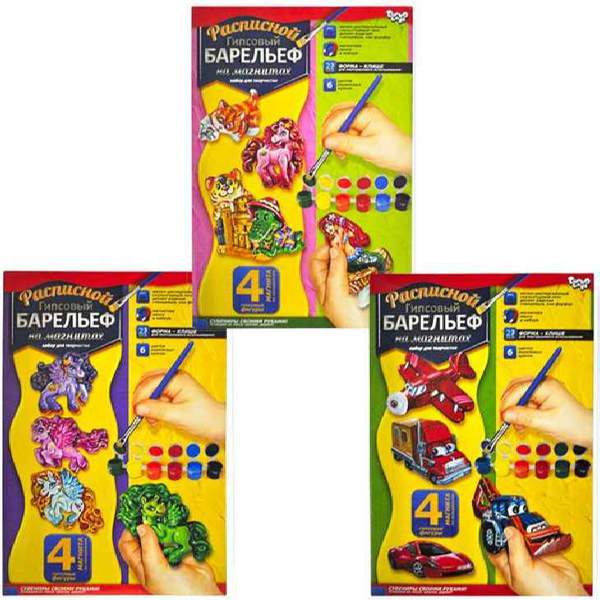 Набір для творчості "Барельеф" малий (12) РГБ-02-01,02,03...12 (шт.)