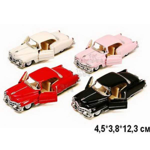 Модель легкова 5' KT5339W CADILLAC SERIES 62 COUPE (1953) метал.інерц.відкр.дв.1:36 кор./96/ (шт.)