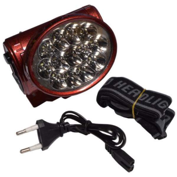 Налобний ліхтар ASK 1898 (13 LED) акумуляторний світлодіодний ТМ АСК (шт.)