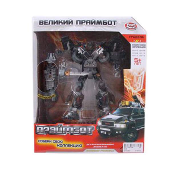 Трансформер H 603/8109 (24шт) Праймбот, робот(17см) - джип, кор, 27-22-10см (шт.)